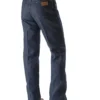 Wrangler Men's 13MWZ Dark Wash High Rise Rigid Cowboy Cut Straight Jeans -Sheplers Sales 010058 88 P1