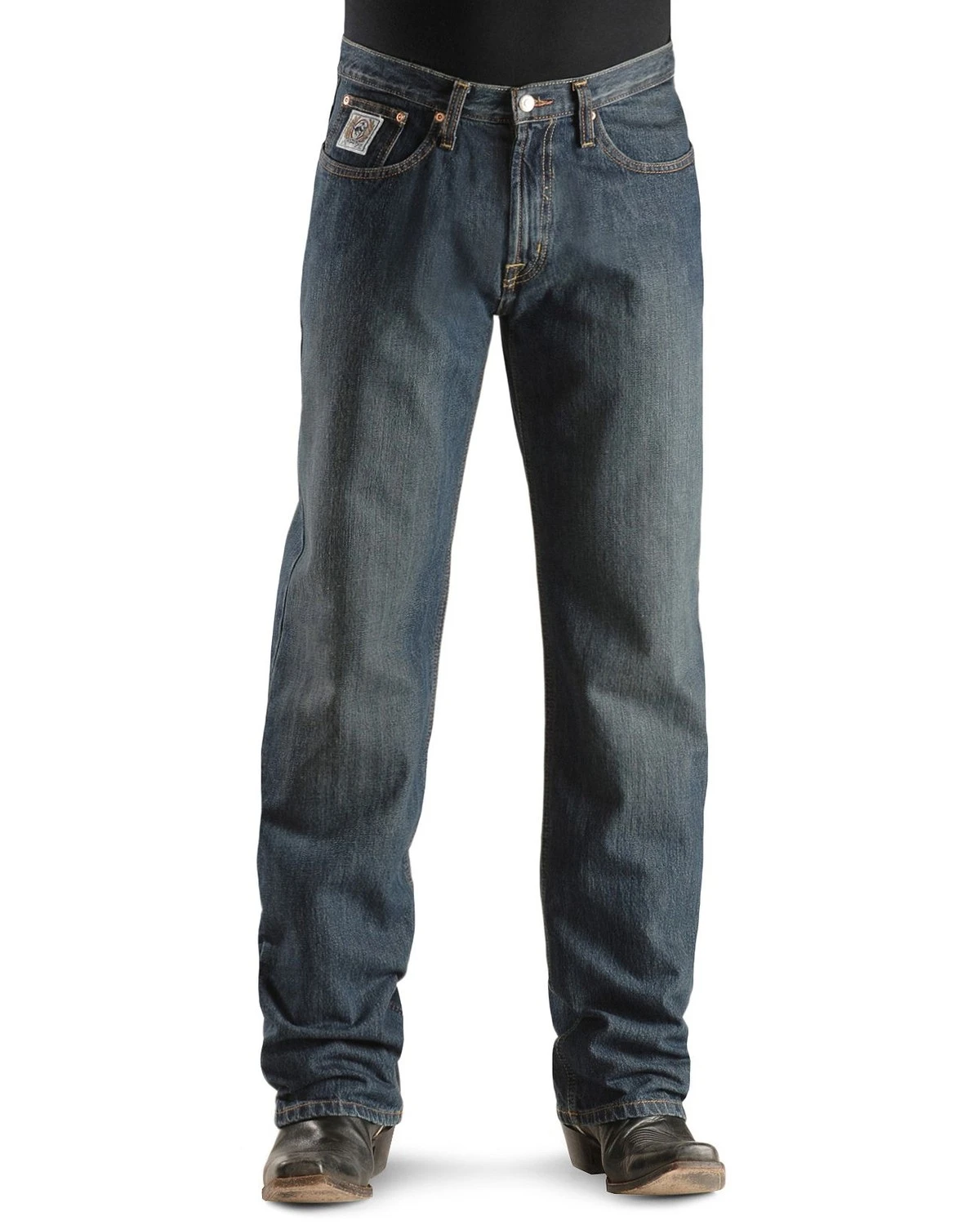 Cinch Jeans - White Label Relaxed Fit Denim Jeans Dark Stonewash 4 Cinch Jeans - White Label Relaxed Fit Denim Jeans Dark Stonewash - Image 2