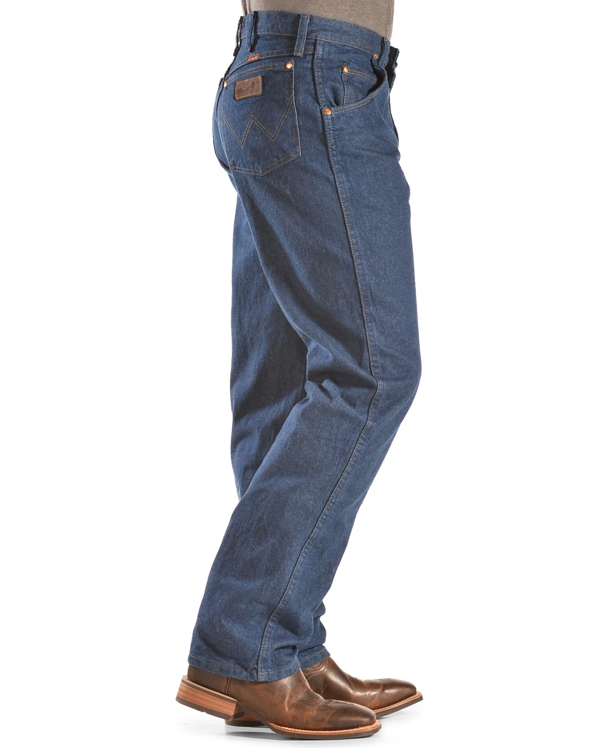 Wrangler 31MWZ Cowboy Cut Relaxed Fit Prewashed Jeans 4 Wrangler 31MWZ Cowboy Cut Relaxed Fit Prewashed Jeans - Image 2