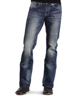 Stetson Rock Fit Bold X Stitched Jeans 7 Stetson Rock Fit Bold X Stitched Jeans -Sheplers Sales 010D65 CU P2