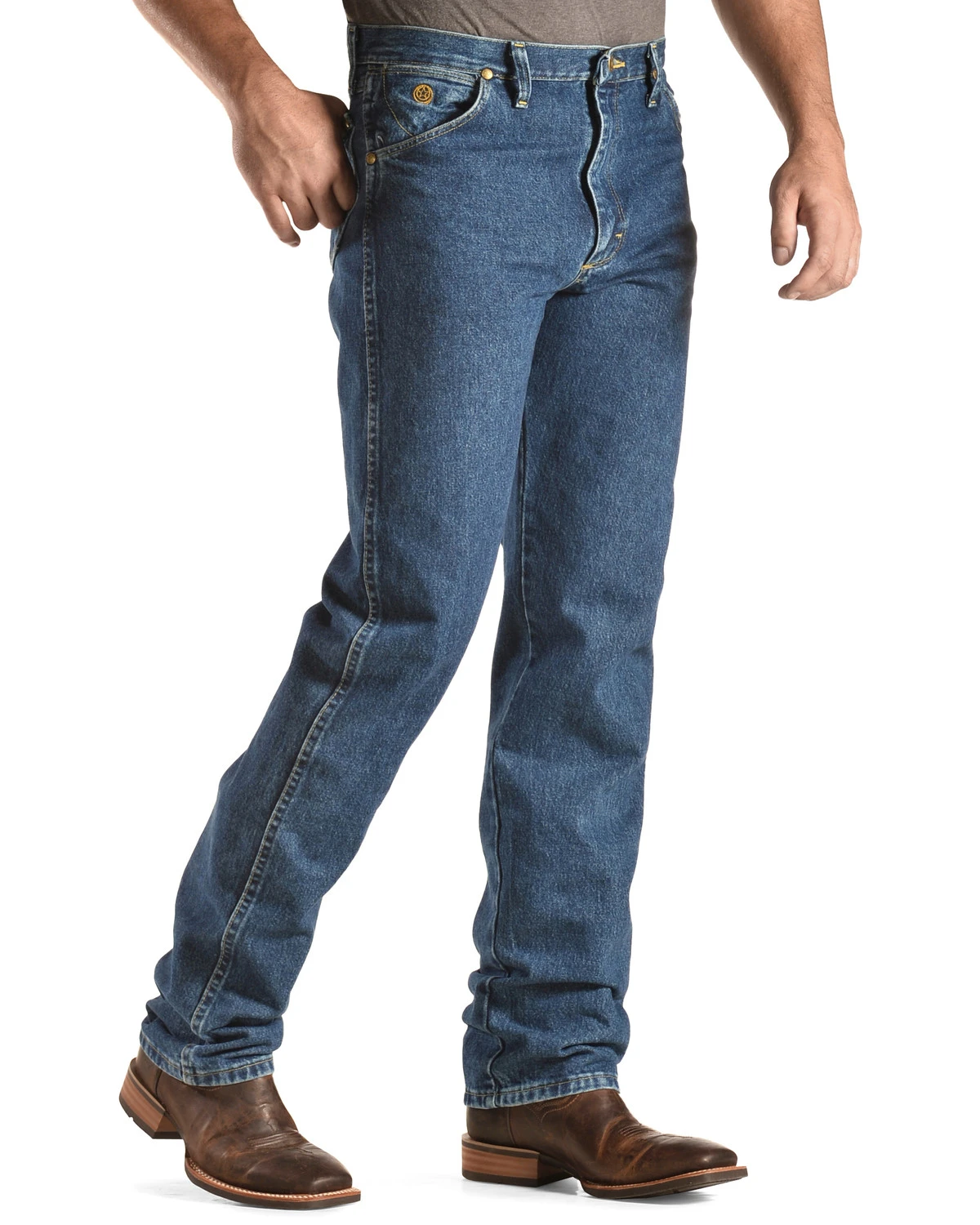 Wrangler George Strait Cowboy Cut Original Fit Jeans - 38" Inseam 5 Wrangler George Strait Cowboy Cut Original Fit Jeans - 38" Inseam - Image 3