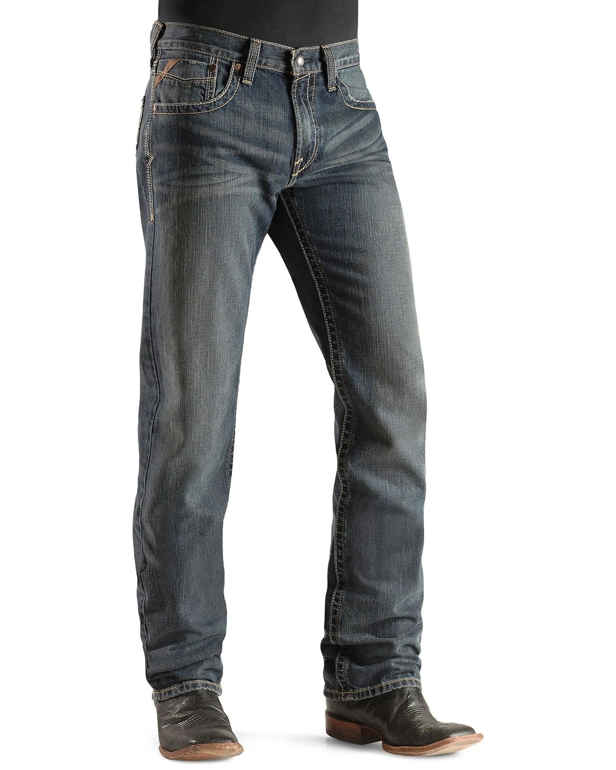 Ariat Men's M5 Arrowhead Deadrun Wash Jeans - Big & Tall 4 Ariat Men's M5 Arrowhead Deadrun Wash Jeans - Big & Tall - Image 2