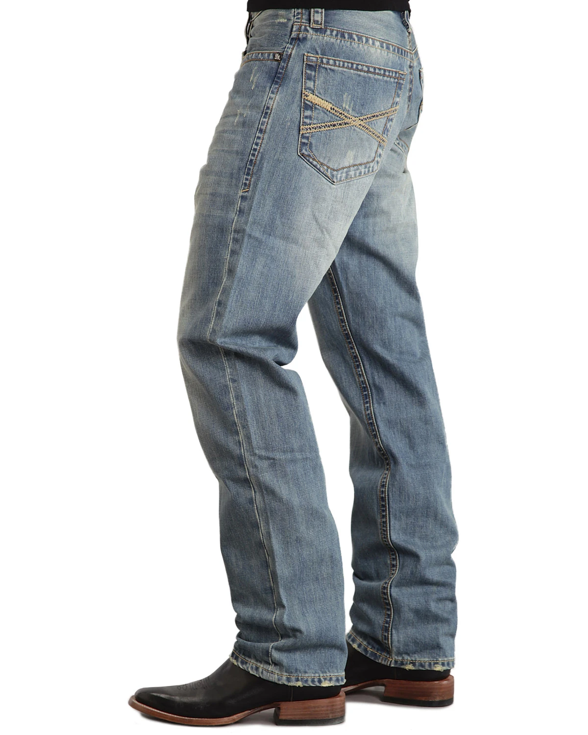 Stetson 1520 Fit Classic "X" Stitched Jeans - Big & Tall 4 Stetson 1520 Fit Classic "X" Stitched Jeans - Big & Tall - Image 2