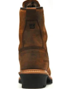 Carolina Men's Waterproof Insulated Logger Boots - Steel Toe -Sheplers Sales 0502V5 41 BK