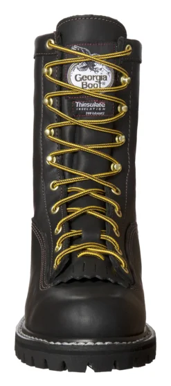 Georgia Boot Men's Insulated Low Heel Logger Work Boots - Round Toe -Sheplers Sales 050R21 89 FT