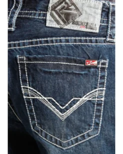 Rock & Roll Denim Men's FR Double Barrel Relaxed Fit Bootcut Jeans -Sheplers Sales 0864K2 88 D2
