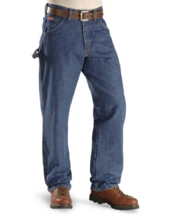 Wrangler Men's Riggs FR Carpenter Relaxed Fit Work Jeans -Sheplers Sales 086522 88 P2