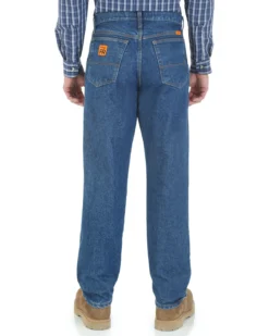 Wrangler Men's FR Relaxed Fit Work Jeans