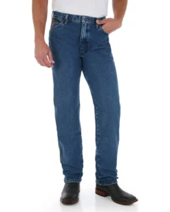 Wrangler Men's FR Classic Fit Straight Jeans -Sheplers Sales 2000063848 400 P2