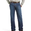Ariat Men's FR M4 Medium Wash Relaxed Basic Bootcut Jeans - Big -Sheplers Sales 2000144562 402 P1