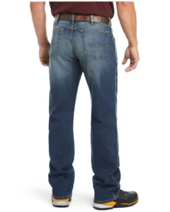 Ariat Men's Rebar M3 Loose Fit Sierra Wash Straight Jeans -Sheplers Sales 2000222947 402 P2
