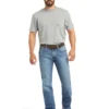 Ariat Men's Rebar M4 DuraStretch Haze Low Rise Bootcut Work Jeans 1 Ariat Men's Rebar M4 DuraStretch Haze Low Rise Bootcut Work Jeans -Sheplers Sales 2000223031 400 P1
