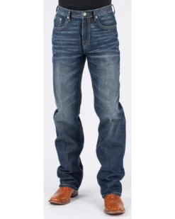 Stetson Men's 1520 Standard Fit Straight Jeans -Sheplers Sales 2000234822 400 P2