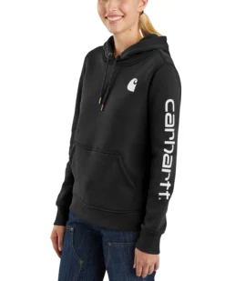 Carhartt Women's Clarksburg Graphic Sleeve Pullover Sweatshirt -Sheplers Sales 2000238908 001 D2