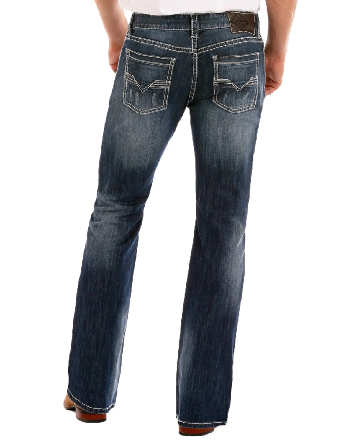 Rock & Roll Denim Men's Reflex Pistol Straight Leg Jeans 3 Rock & Roll Denim Men's Reflex Pistol Straight Leg Jeans