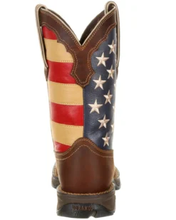 Durango Women's Lady Rebel Patriotic Flag Work Boots - Steel Toe -Sheplers Sales 2000273957 200 P4