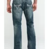 Rock & Roll Denim Men's Pistol Med Bootcut Jeans -Sheplers Sales 2000283476 400 P1