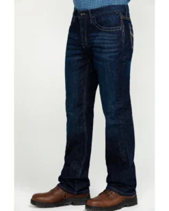 Cody James Men's FR Millikin Dark Slim Bootcut Work Jeans -Sheplers Sales 2000284547 402 P3
