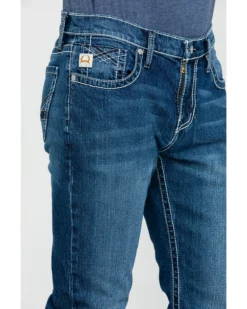 Cinch Men's Ian Medium Stone Wash Slim Boot Jeans -Sheplers Sales 2000288366 402 P4