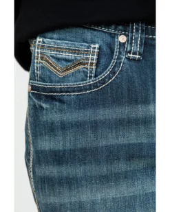 Rock & Roll Cowboy Men's Reflex Double Barrel Relaxed Bootcut Jeans -Sheplers Sales 2000289965 400 P4