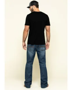 Cody James Men's Wolftooth Medium Wash Stretch Relaxed Bootcut Jeans -Sheplers Sales 2000295737 400 P5