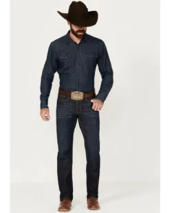 Cody James Men's Night Hawk Basic Medium Wash Stretch Slim Straight Jeans