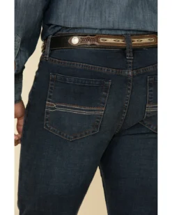 Cody James Men's Switchback Dark Wash Stretch Slim Bootcut Jeans -Sheplers Sales 2000308347 400 P5