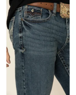 Cody James Core Men's High Roller Top Tier Medium Wash Stretch Slim Bootcut Jeans -Sheplers Sales 2000312860 400 P3
