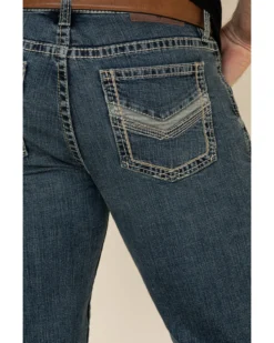 Cody James Core Men's High Roller Top Tier Medium Wash Stretch Slim Bootcut Jeans -Sheplers Sales 2000312860 400 P4