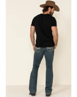 Cody James Core Men's High Roller Top Tier Medium Wash Stretch Slim Bootcut Jeans -Sheplers Sales 2000312860 400 P5