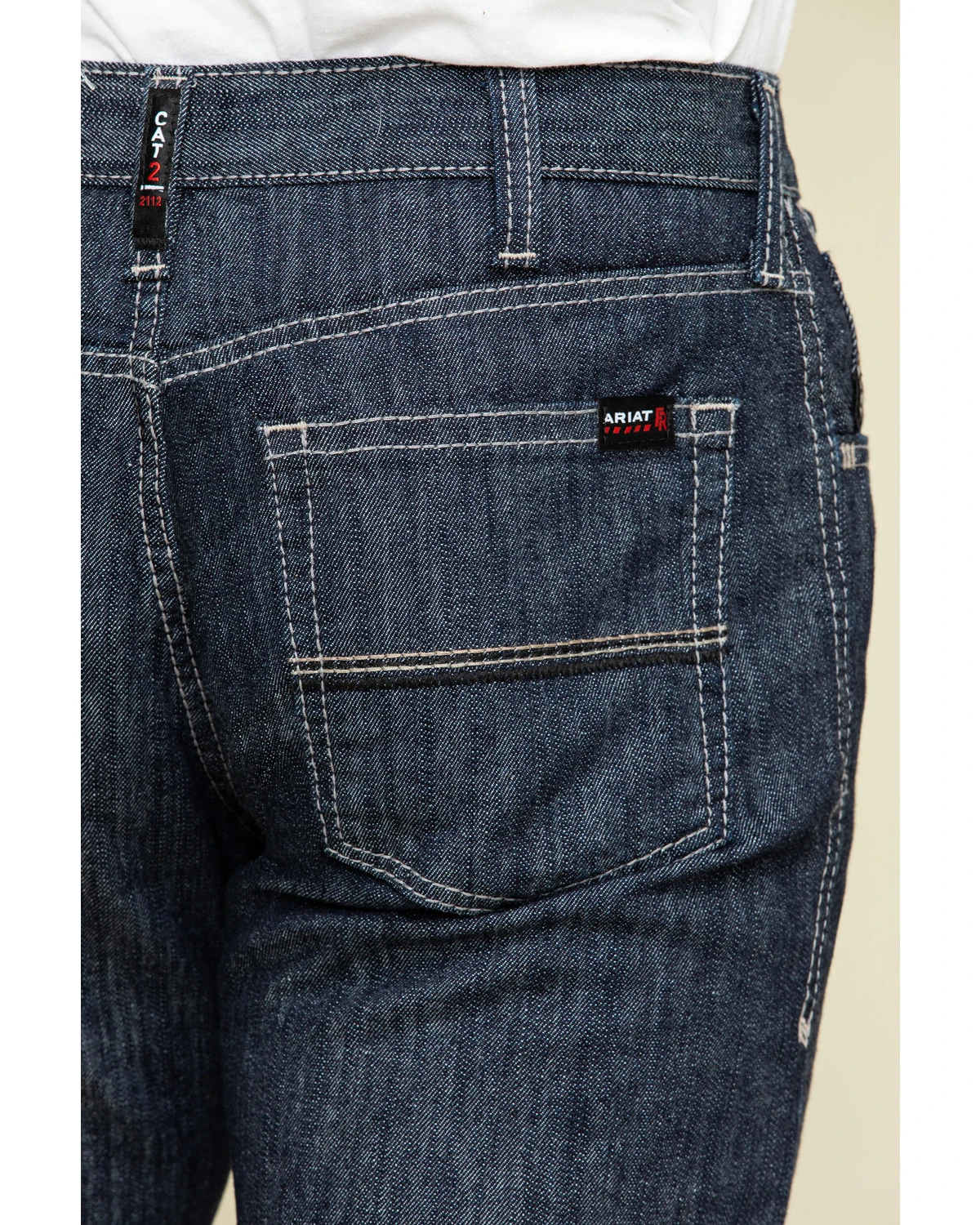 Ariat Men's M5 FR Armor Low Stretch Stackable Straight Leg Work Jeans 6 Ariat Men's M5 FR Armor Low Stretch Stackable Straight Leg Work Jeans - Image 4