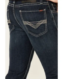 Rock & Roll Denim Men's FR Dark Reflex Revolver Slim Straight Work Jeans 9 Rock & Roll Denim Men's FR Dark Reflex Revolver Slim Straight Work Jeans -Sheplers Sales 2000323863 401 P3