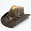 Cody James Boys' Brown O John Bangor Straw Western Hat