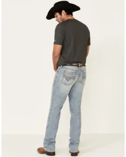 Cody James Core Men's Sawbuck Light Wash Stretch Stackable Straight Jeans -Sheplers Sales 2000325658 400 P3
