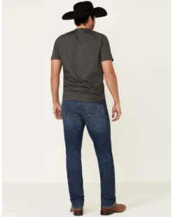 Wrangler Retro Premium Men's Platte Dark Stretch Slim Straight Jeans -Sheplers Sales 2000331419 400 P3