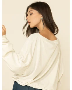 Z Supply Women's Bodhi Velour Sweatshirt -Sheplers Sales 2000333002 103 P4