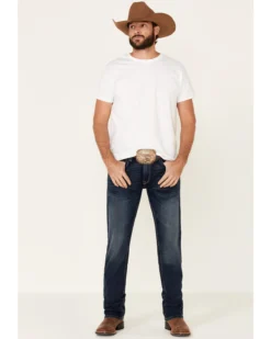 Ariat Men's M4 Denali Malone Dark Stretch Stackable Relaxed Straight Jeans