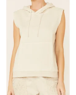 Beyond The Radar Women's Cloud Tie Dye Hooded Tank -Sheplers Sales 2000336355 103 P3