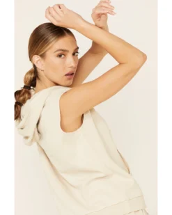 Beyond The Radar Women's Cloud Tie Dye Hooded Tank -Sheplers Sales 2000336355 103 P5