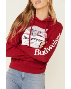Brew City Beer Gear Women's Budweiser Graphic Hooded Sweatshirt 10 Brew City Beer Gear Women's Budweiser Graphic Hooded Sweatshirt -Sheplers Sales 2000336457 600 P4