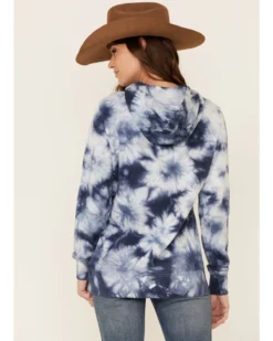 Hooey Women's Tie Die Logo Graphic Hoodie -Sheplers Sales 2000337409 410 P4