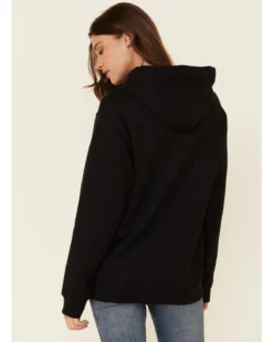 Ruby's Rubbish Women's She's A Good Girl USA Seal Graphic Hooded Sweatshirt -Sheplers Sales 2000337415 001 P4