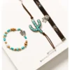Prime Time Jewelry Women's Cactus Beaded Bracelet Set -Sheplers Sales 2000338285 040 P1