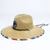 Cody James Men's USA Strong Lifeguard Straw Sun Hat -Sheplers Sales 2000338987 942 P1