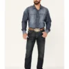 Ariat Men's M4 Cobalt Dark Wash Stretch Relaxed Straight Jeans -Sheplers Sales 2000341785 400 P1