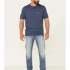 Moonshine Spirit Men's Grant Medium Wash Stretch Slim Straight Jeans -Sheplers Sales 2000342634 400 P1