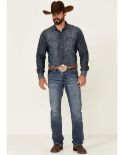 Cody James Core Men's Bannon Dark Wash Stretch Slim Straight Jeans