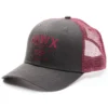 Hawx Men's Heather Black Logo Graphic Mesh-Back Ball Cap -Sheplers Sales 2000342952 001 P1