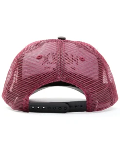 Hawx Men's Heather Black Logo Graphic Mesh-Back Ball Cap -Sheplers Sales 2000342952 001 P3