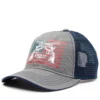Cody James Men's Crossed Pistols Flag Graphic Mesh-Back Ball Cap